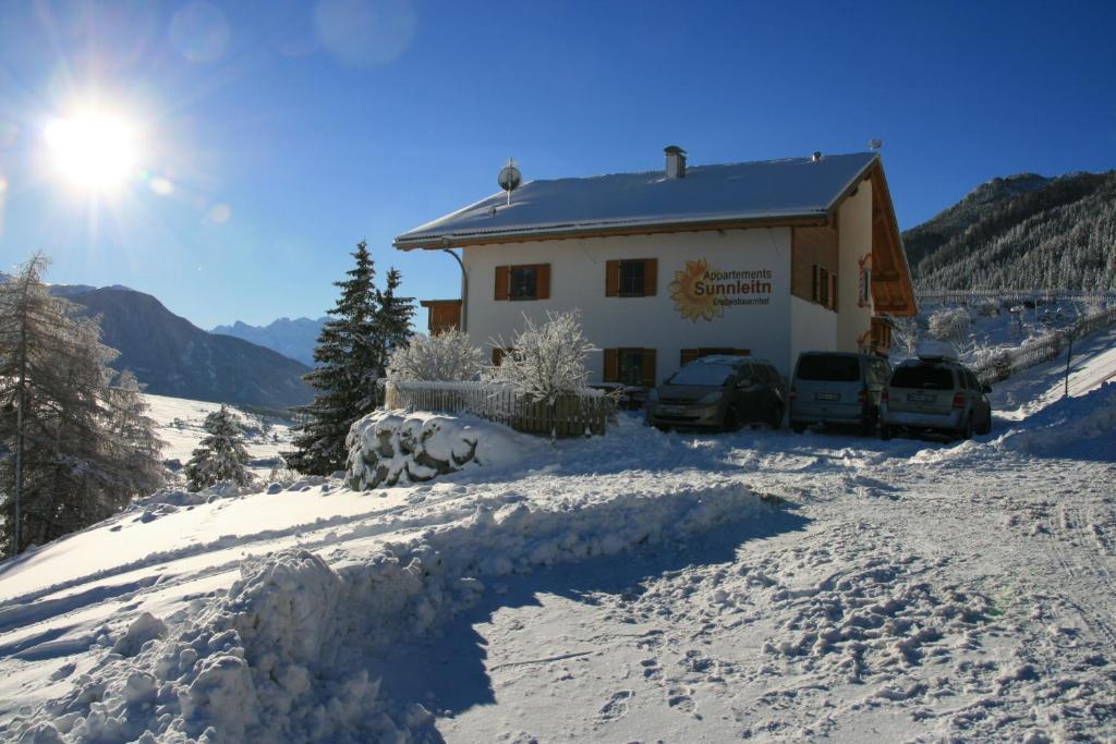 Appartement Sunnleitn San Valentino alla Muta Bagian luar foto